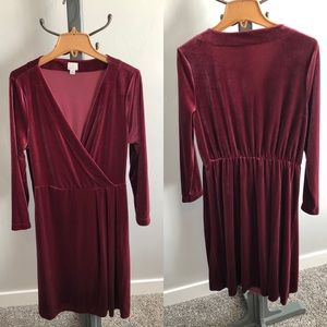 Velvet Dress for the Holidays